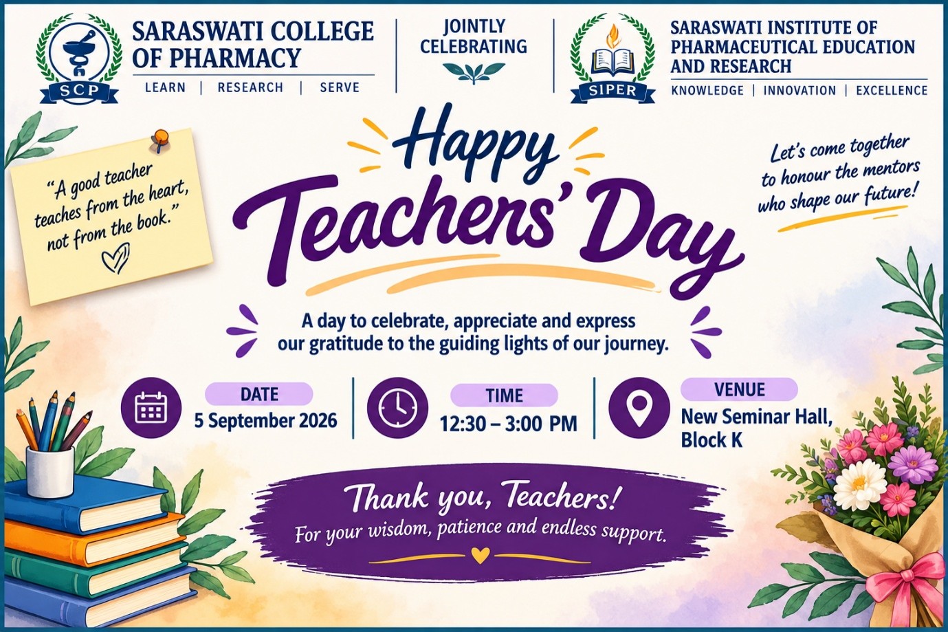Teachers' Day Celebration – 2026